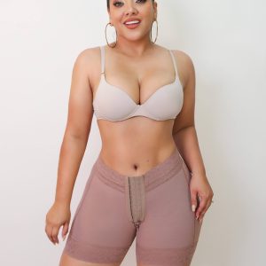 3035 | Short Corto Control de Abdomen con gafetes