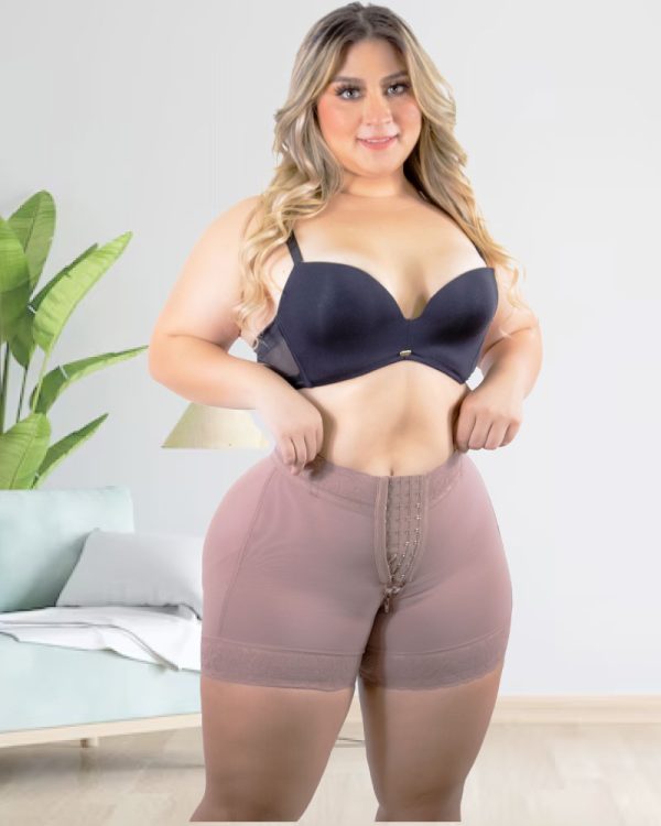 3035 | Short Corto Control de Abdomen con gafetes - Imagen 13
